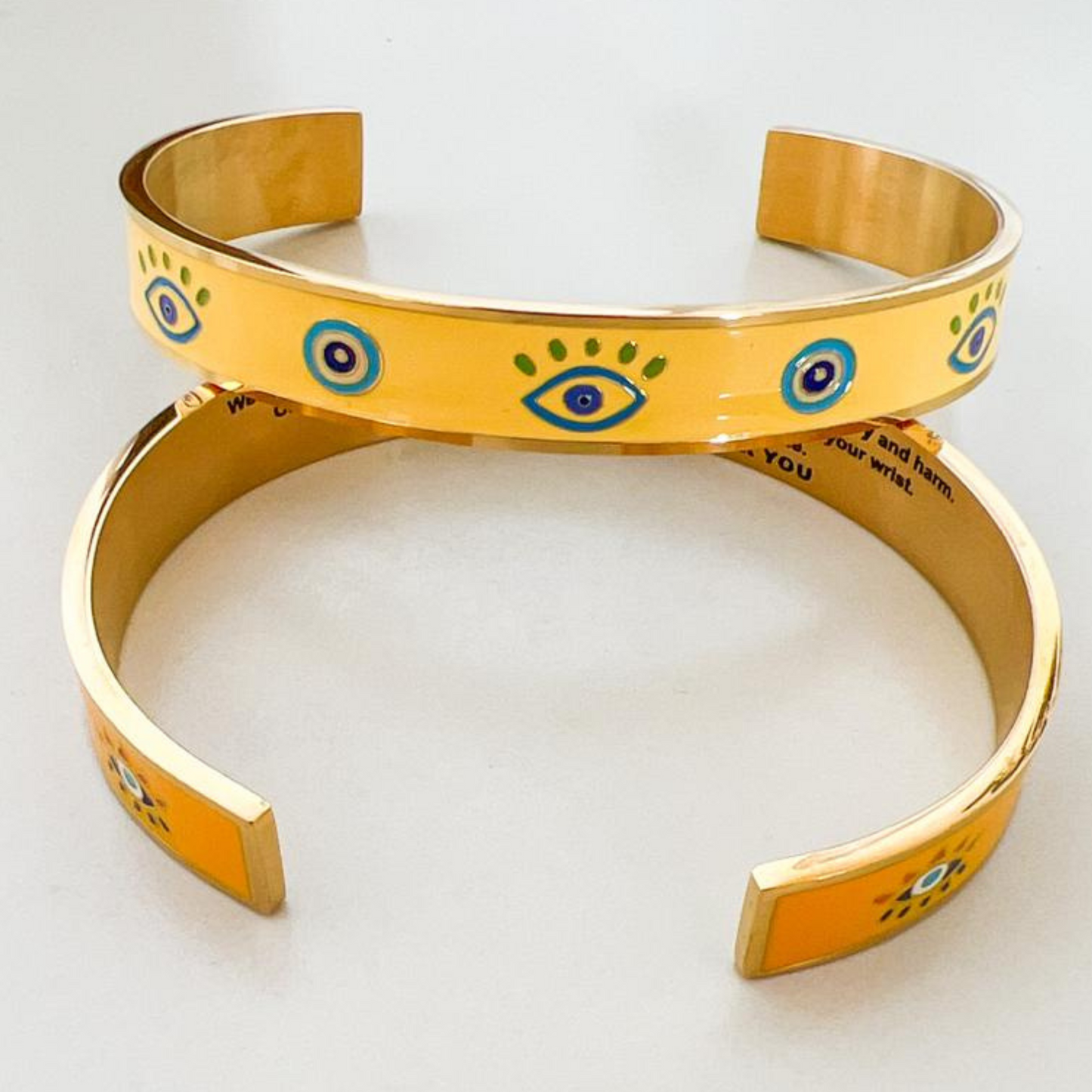 Evil Eye Colored Bangle