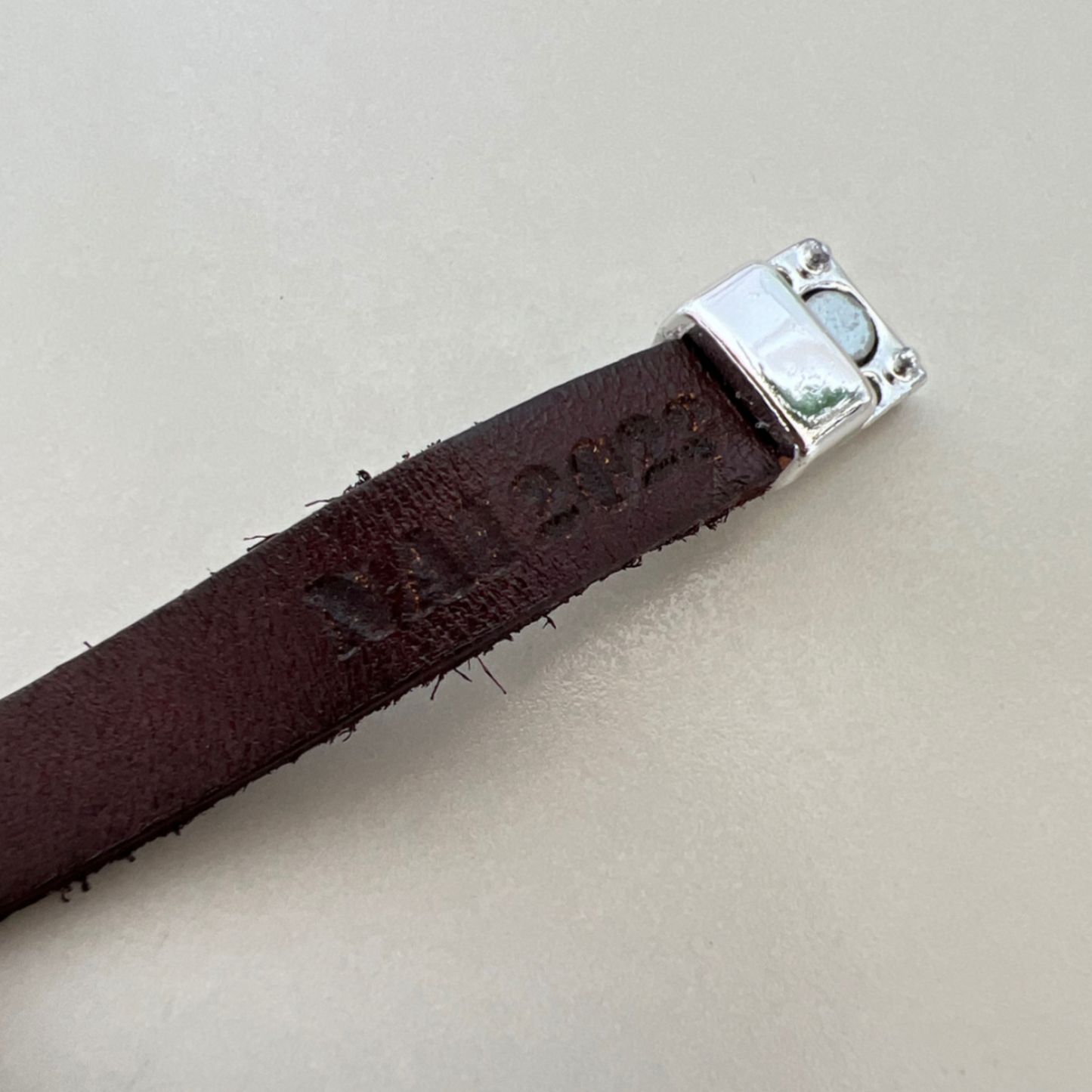 "Daddy" Handwriting Engraved Bracelet