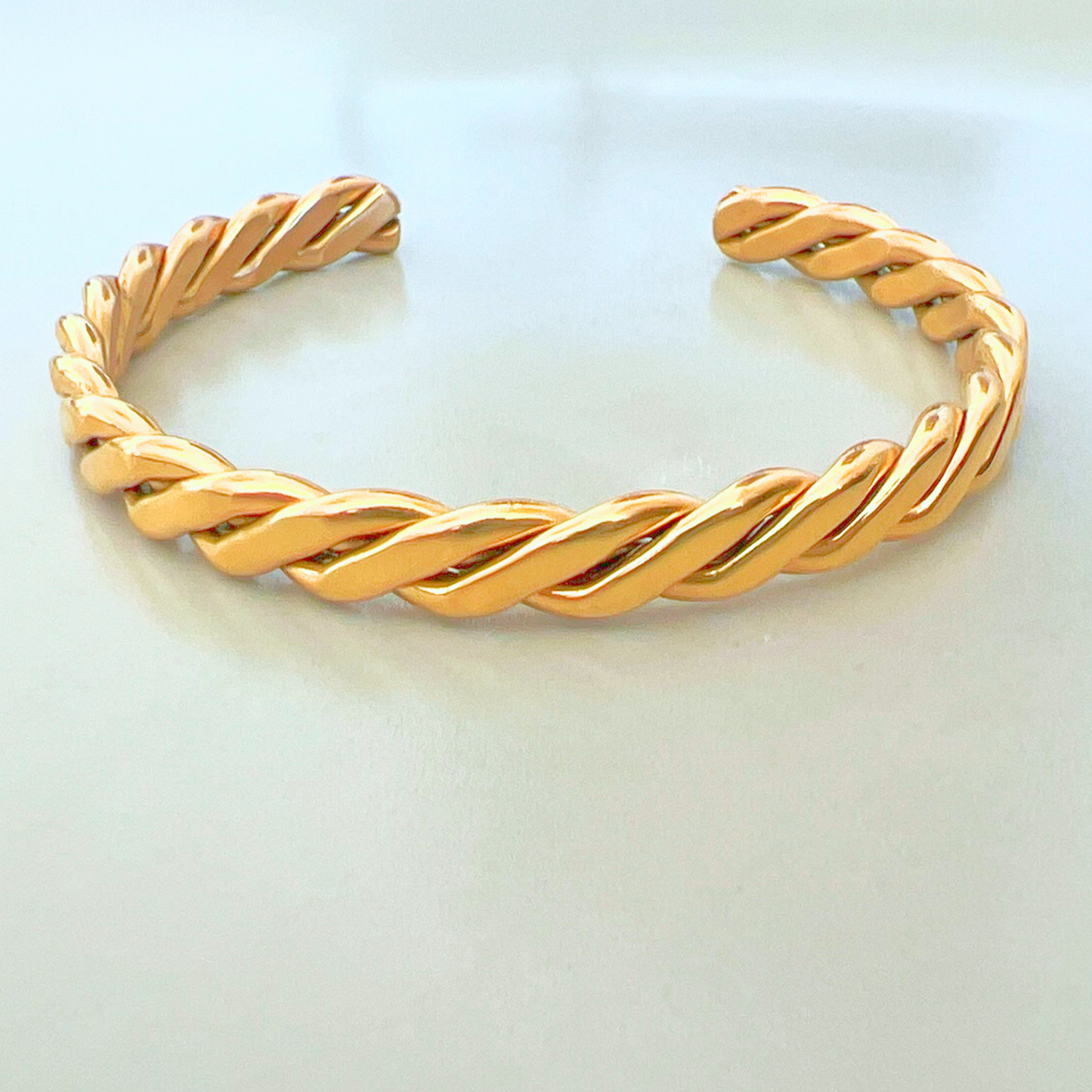 Braid Bangle Bracelet