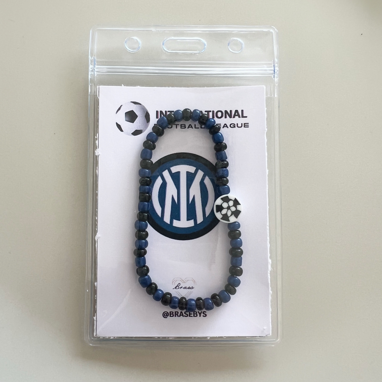 Inter Milan Football Bracelet