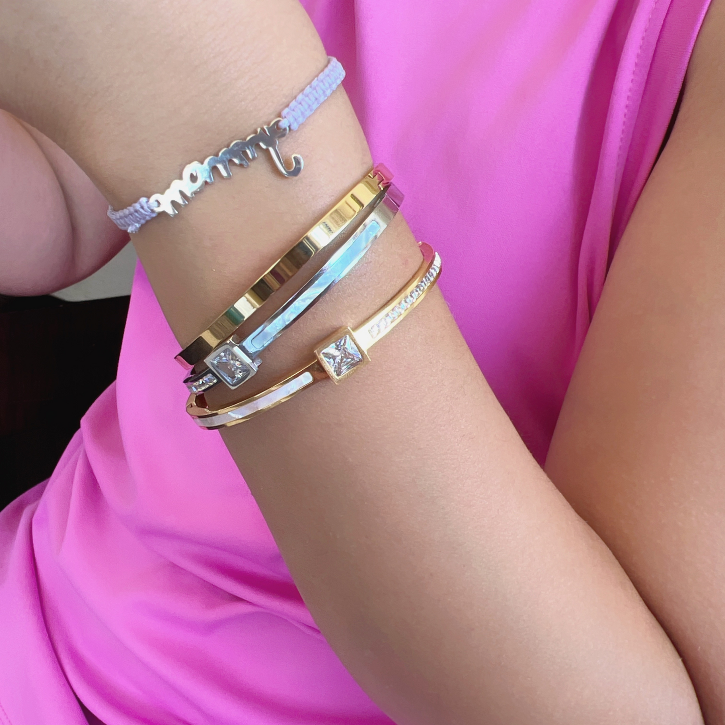 Mother of Pearl Bangle