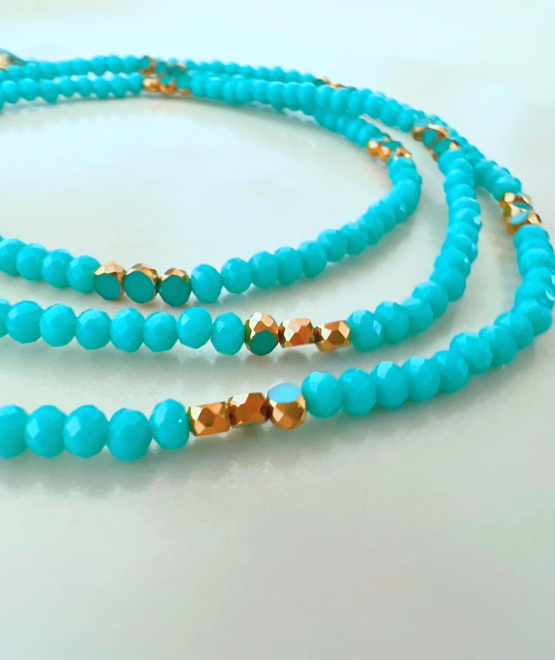 “Fairouzi” Beaded Belly Chain - Brasebys