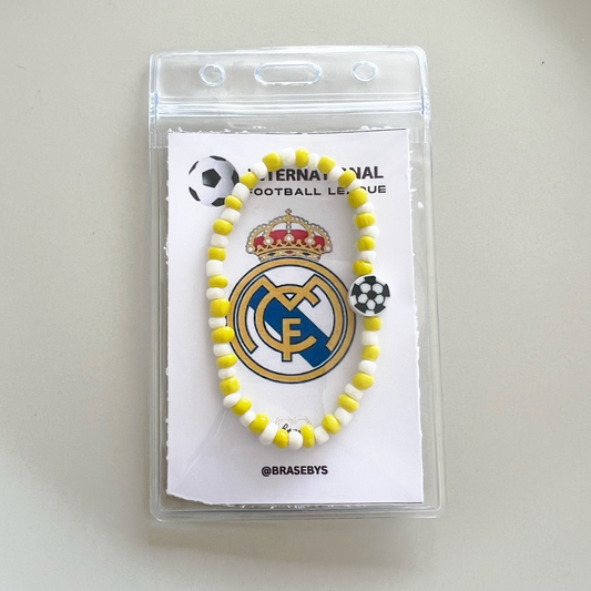 Real Madrid Football Bracelet