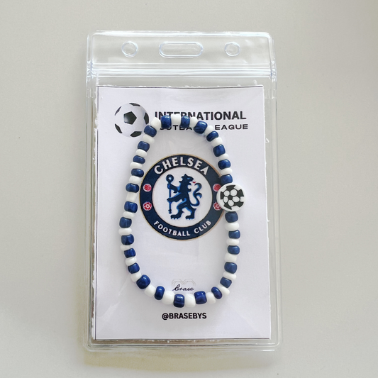 Chelsea Football Bracelet