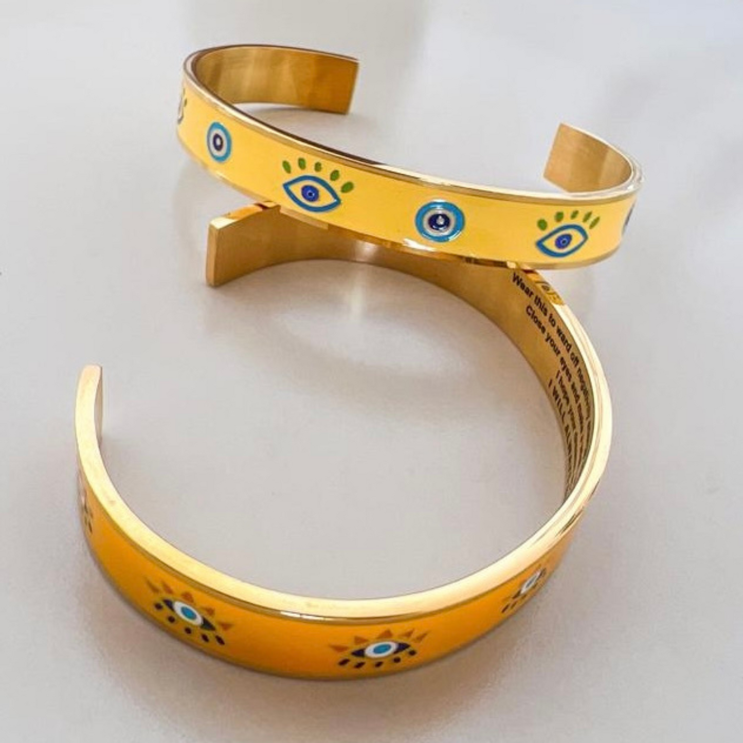 Evil Eye Colored Bangle