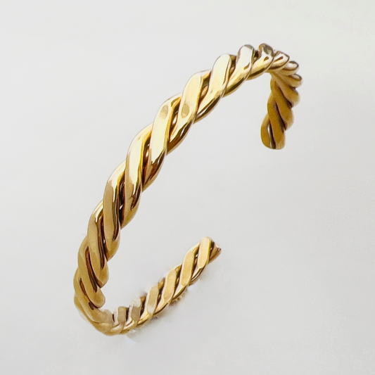 Braid Bangle Bracelet