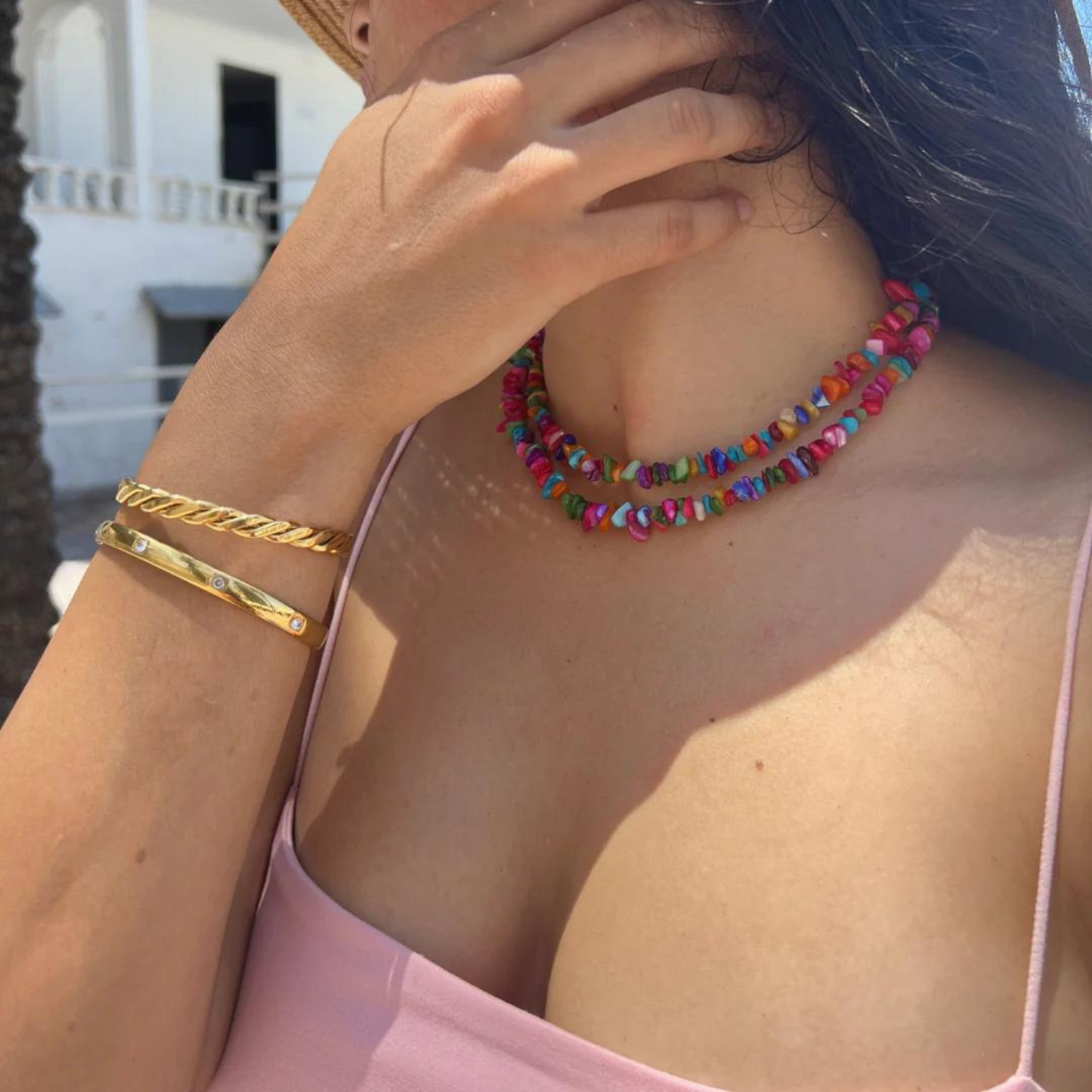 Multicolored Beaded Necklace