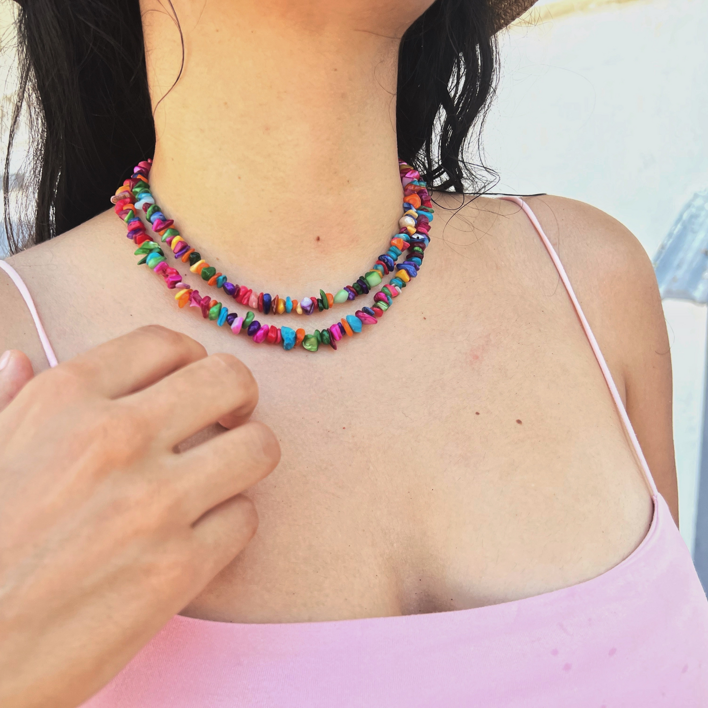 Multicolored Beaded Necklace