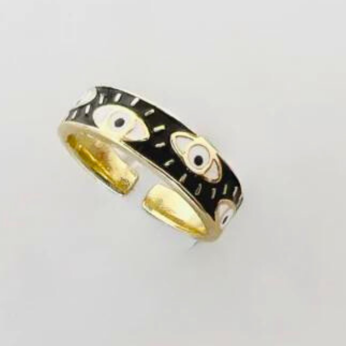 Evil Eye Colored Ring