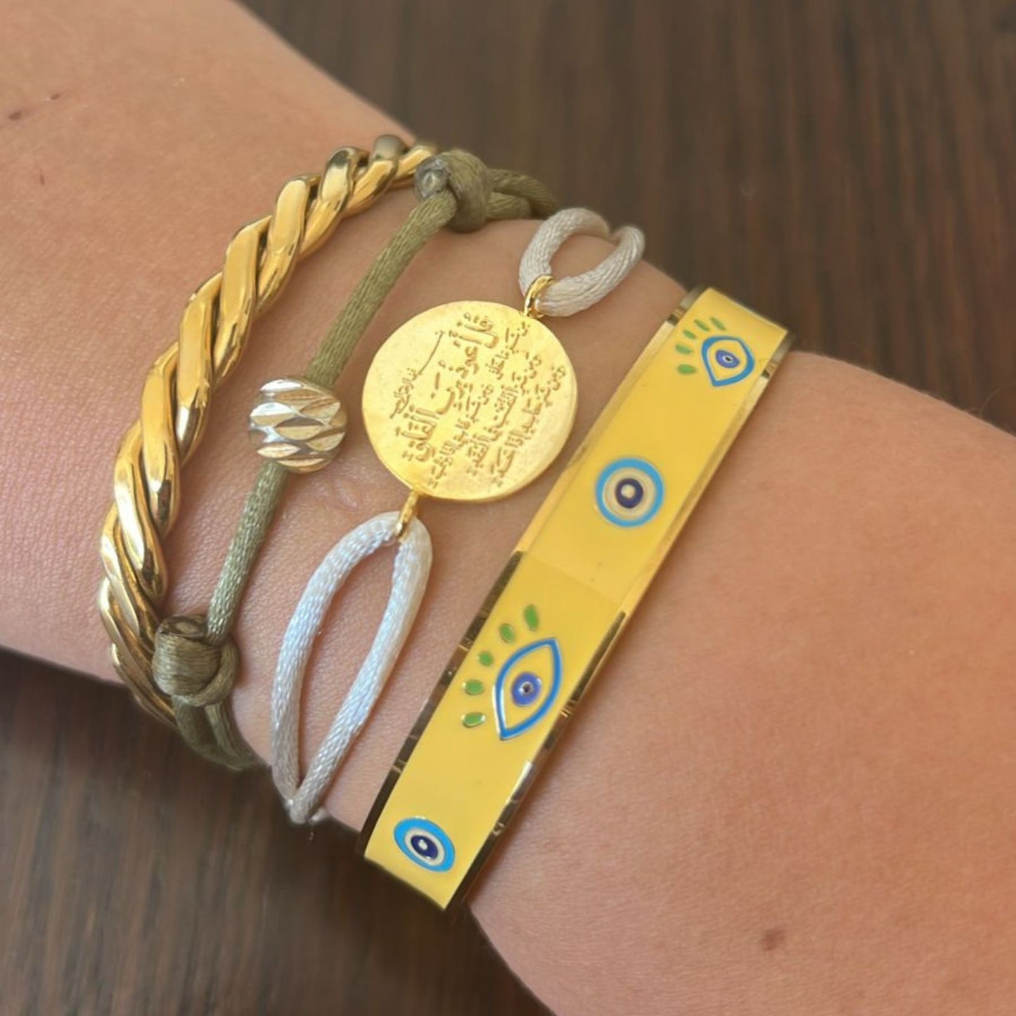 Surah-Al-Falaq Engraved Bracelet