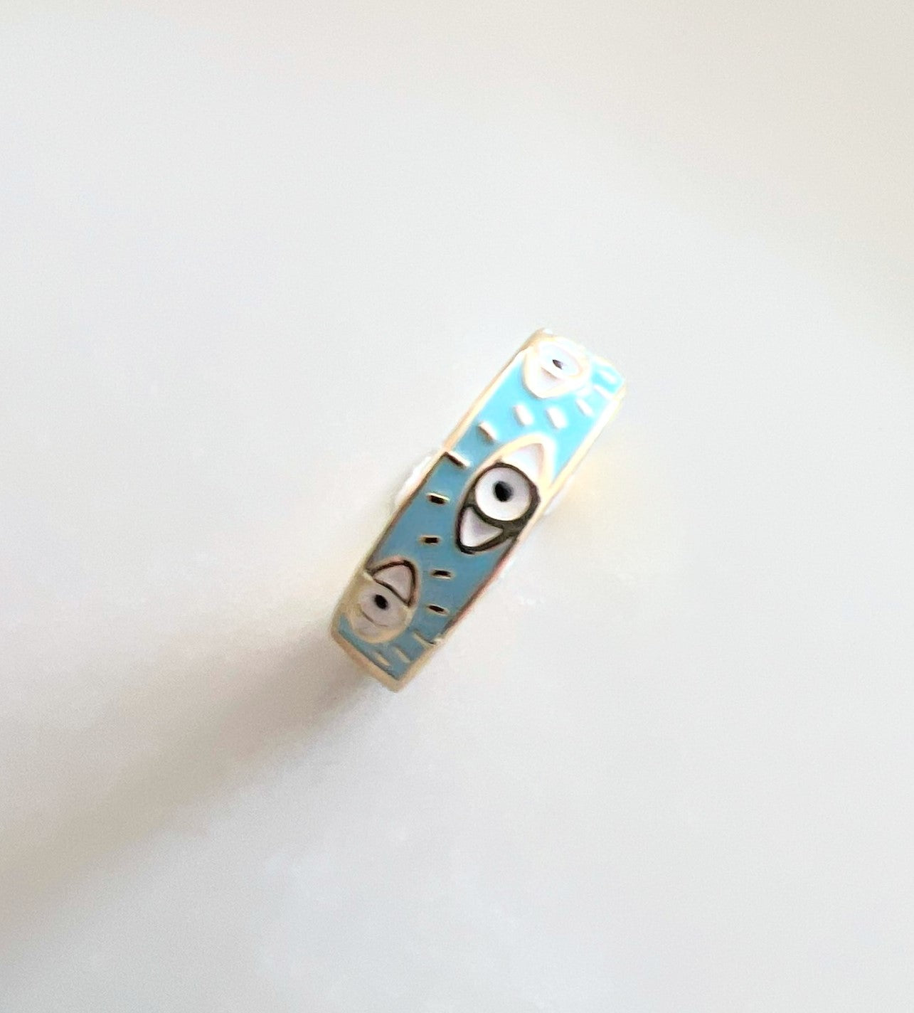 Evil Eye Colored Ring